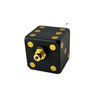 Tattoo Machine Rotary - Game Dice Black and Gold - immagine 2