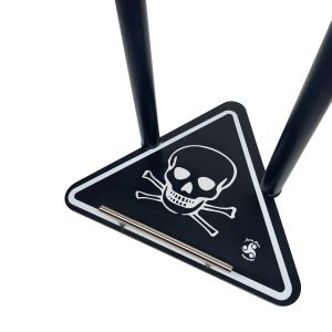 Poggia braccio Danger Skull Small - Black Edition - immagine 2