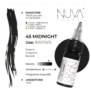 Nuva Colors – 45 Midnight – 15ML (REACH 2023) - immagine 2