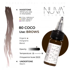 Nuva Colors – 80 Coco – 15ML (REACH 2023) - immagine 2
