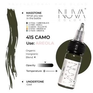 Nuva Colors – 415 Camo – 15ML (REACH 2023) - immagine 2