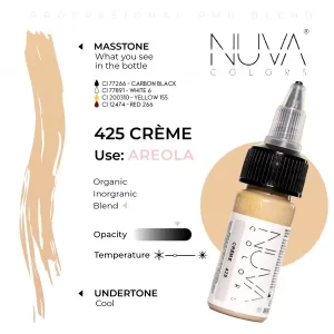 Nuva Colors – 425 Creme – 15ML (REACH 2023) - immagine 2