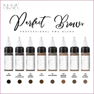 Nuva Colors – Eyebrow Collection Set – 8x15ML (REACH 2023)