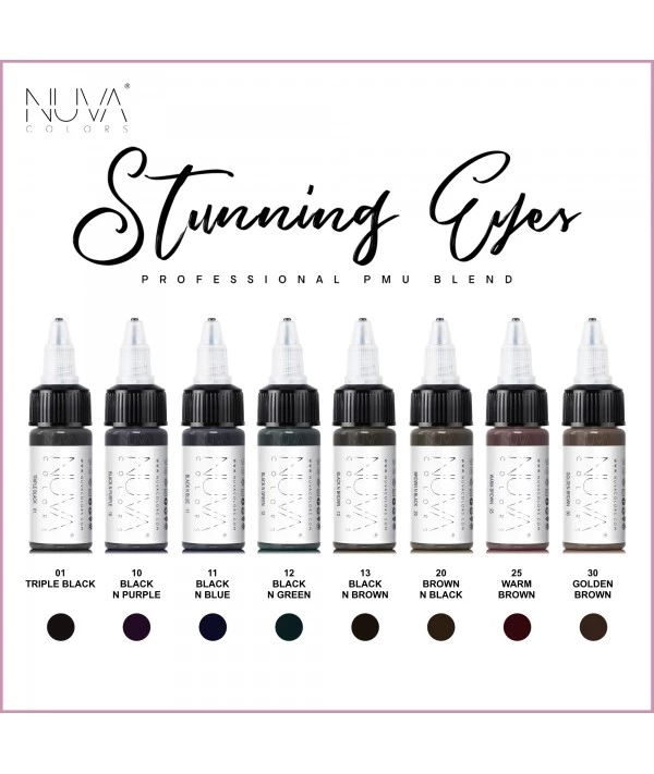 Nuva Colors – Eyeliner Collection Set – 8x15ML (REACH 2023)