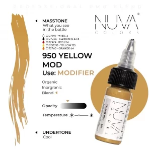 Nuva Colors – 950 Yellow Mod – 15ML (REACH 2023) - immagine 2