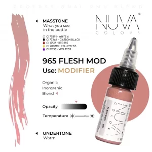 Nuva Colors – 965 Flesh Mod – 15ML (REACH 2023) - immagine 2