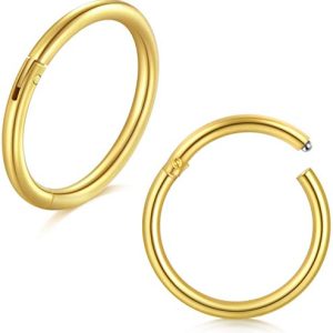 Anello Con Clicker Sterile Dorato